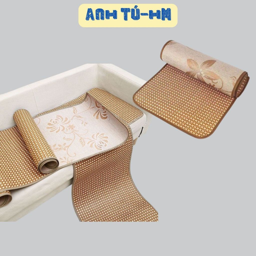 Chiếu mây điều hòa cho bé kích thước 60cm x 100cm, chiếu mây mềm mát thoải mái cho bé | BigBuy360 - bigbuy360.vn