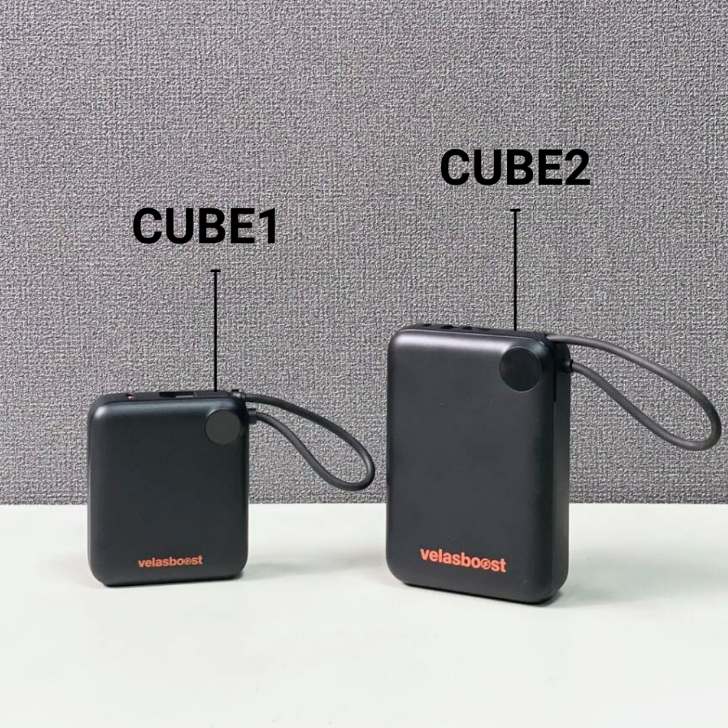 Pin sạc dự phòng 10.000mAh - 20.000 mAh CUBE1 CUBE2 velasboost – Sạc nhanh 22.5W, Tích hợp dây sạc Type-C | BigBuy360 - bigbuy360.vn