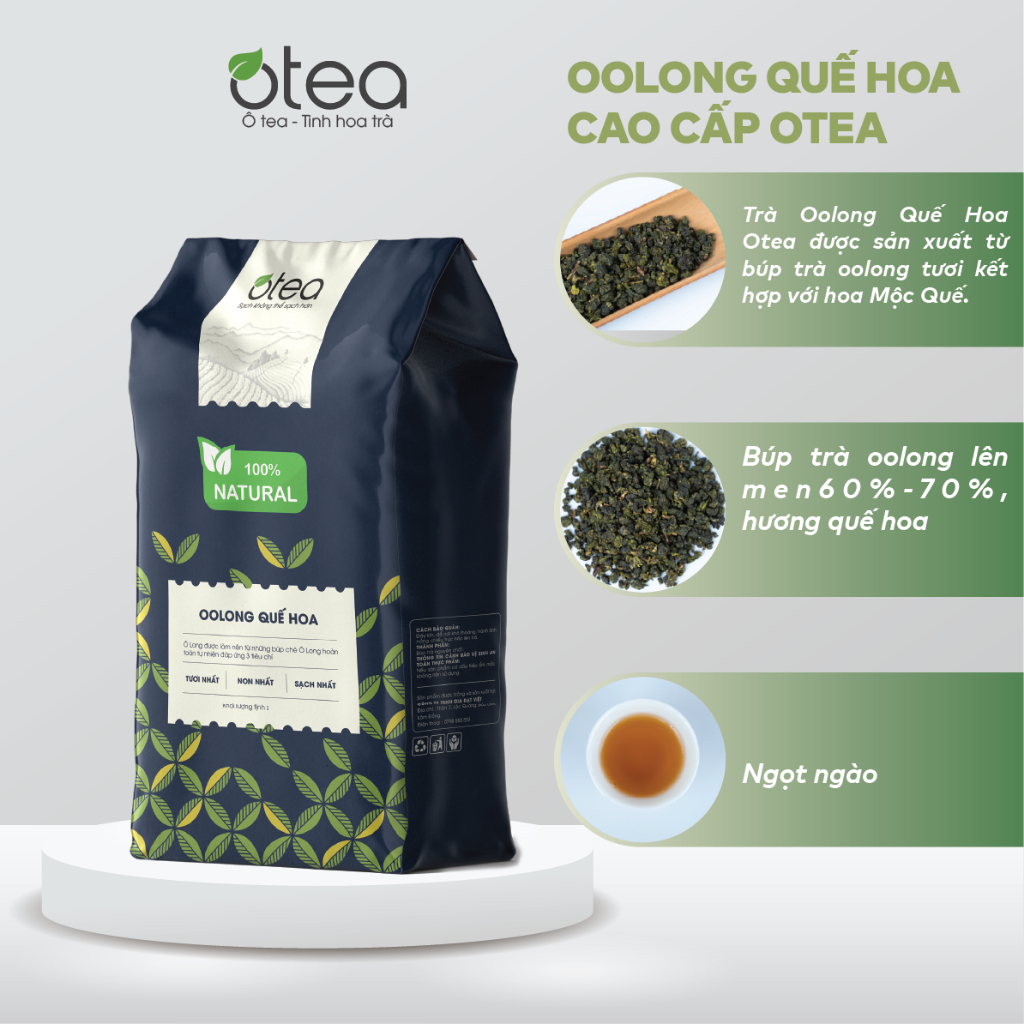 100gr trà dùng thử Otea phân loại cao cấp