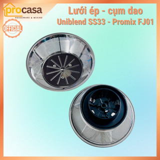 Lưới ép - cụm dao thay thế cho Máy ép Promix FJ01 và Uniblend SS33