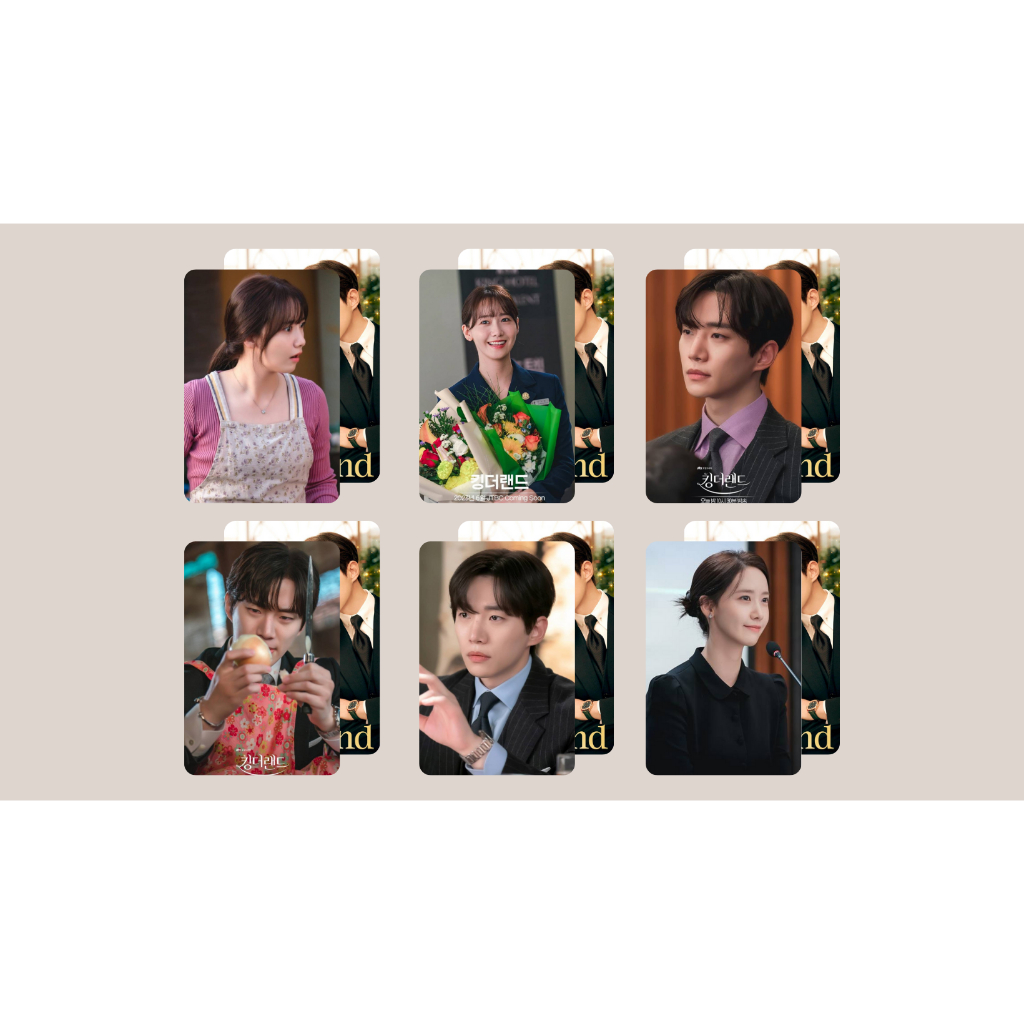 set card bo góc "Khách sạn vương giả"-"King the land"