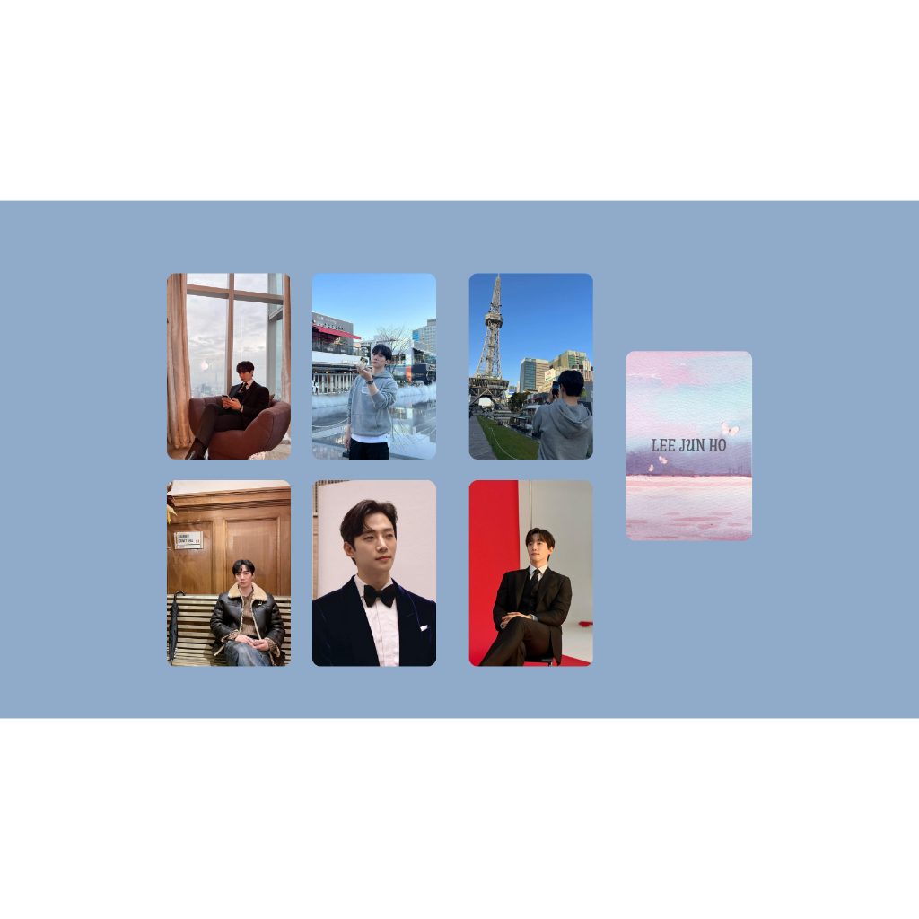 set card bo góc diễn viên Lee Jun Ho-Lee Junho