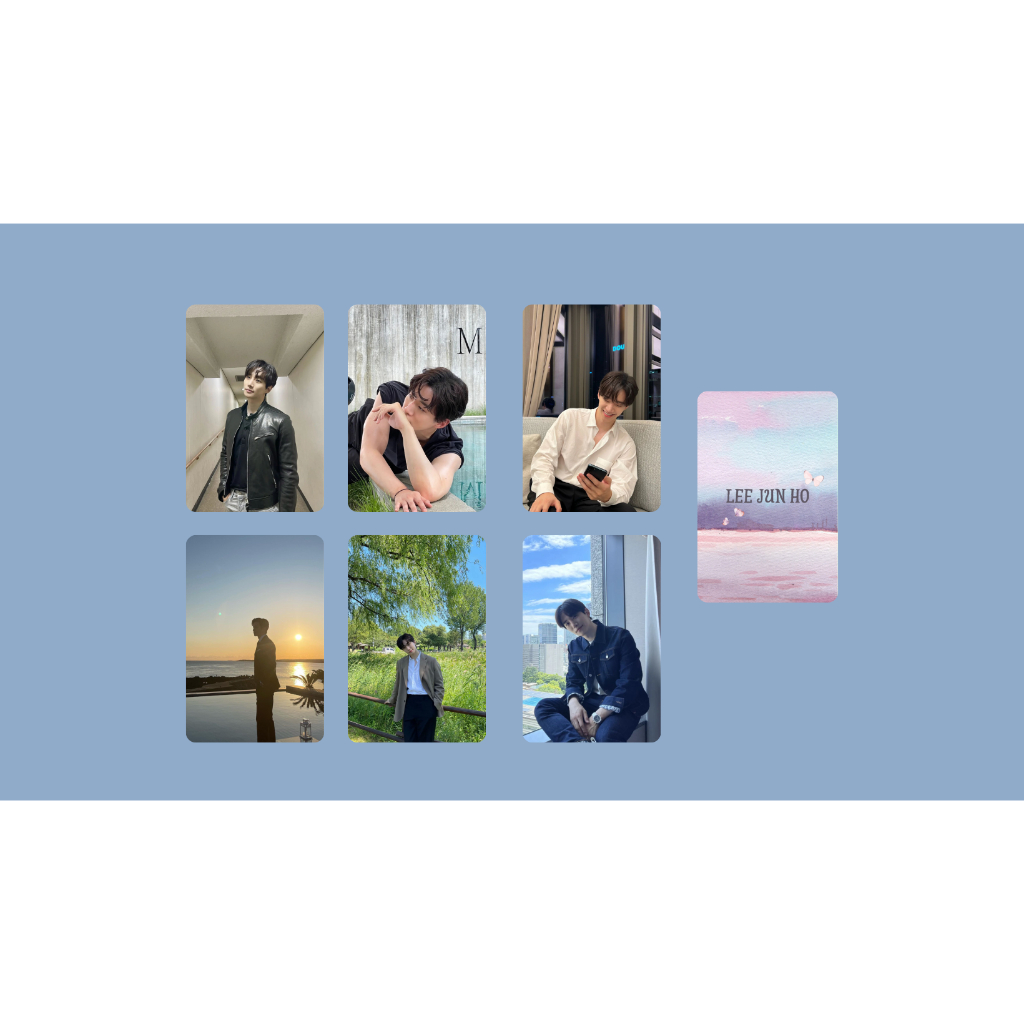set card bo góc diễn viên Lee Jun Ho-Lee Junho