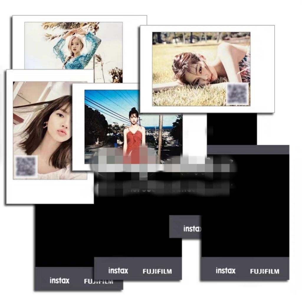 Set card ảnh unoff BLACKPINK Lisa, Rose, Jennie, Jisoo - 2019