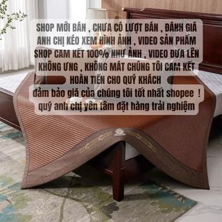 CHIẾU MÂY CAO CẤP PE 2025 - NẶNG 5KG - 5 KÍCH CỠ CHO CẢ GIƯỜNG SINH VIÊN - CÓ THỂ GIẶT MÁY
