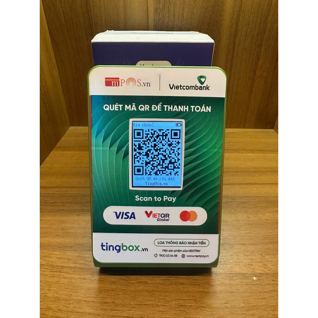 Tingbox Vietcombank Loa Thông Báo Chuyển Khoản Màn Hình LED | Không Cần ...
