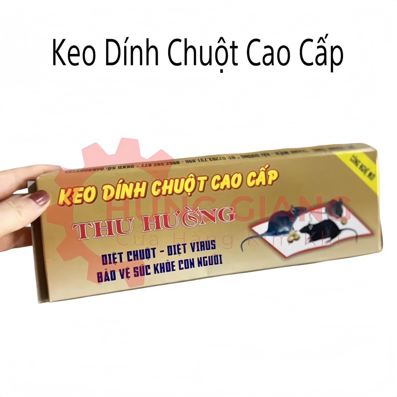 Keo Dính Chuột Siêu Dính Cao Cấp, Diệt Chuột Mọi Nơi