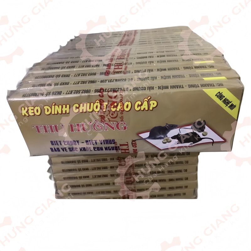 Keo Dính Chuột Siêu Dính Cao Cấp, Diệt Chuột Mọi Nơi