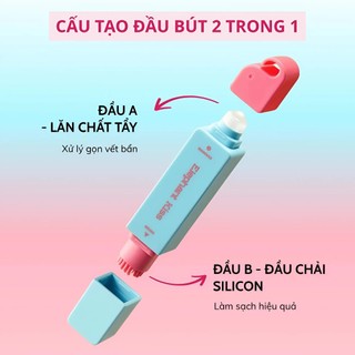 Bút Tẩy Vết Bẩn Quần Áo 2in1 Elephant Kiss | Bút Tẩy Quần Áo Cầm Tay Mini Tẩy Dầu Mỡ Cafe Son Môi