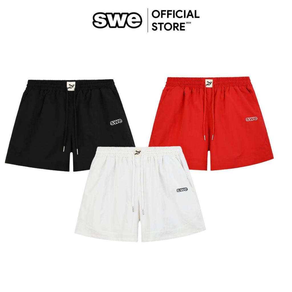 Quần Short Nam/Nữ Unisex Local Brand SWE UNIT9 SHORTS - Đen/Trắng/Đỏ ...