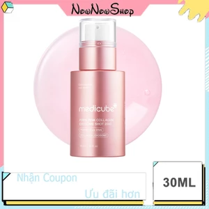 Serum Medicube PDRN Pink Collagen Exosome Shot có nồng độ 2.000 PPM, dung tích 30ML