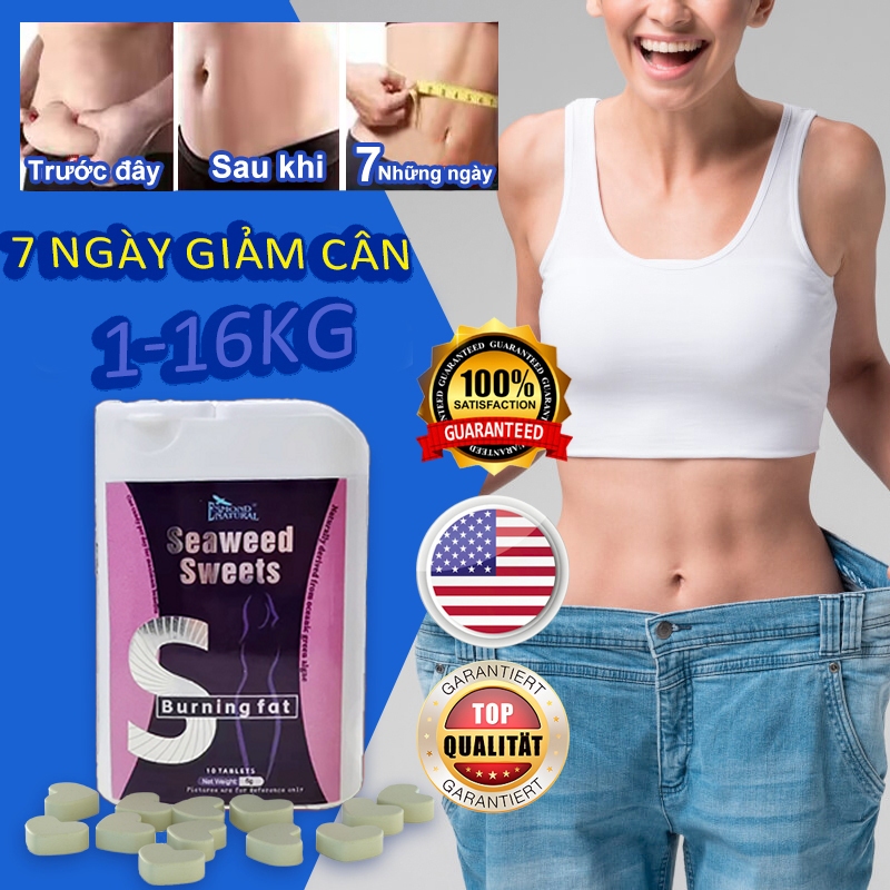 Việt Nam 7 ngày giảm cân cấp tốc （1-16kg） giảm mỡ bụng thuốc giảm cân