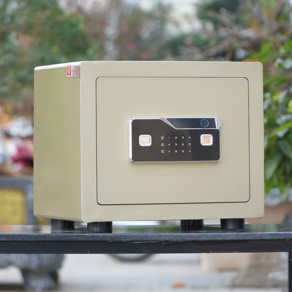 Két Sắt Mini Thông Minh Việt Tiệp KVTM36 Vân Tay Điện Tử Kết Nối Điện Thoại Cao Cấp Chính Hãng