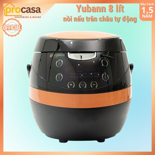 Nồi nấu trân châu tự động Yubann 8 lít - nấu 1.2 kg trân châu