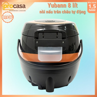 Nồi nấu trân châu tự động Yubann 8 lít - nấu 1.2 kg trân châu