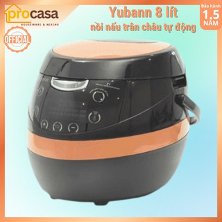 Nồi nấu trân châu tự động Yubann 8 lít - nấu 1.2 kg trân châu