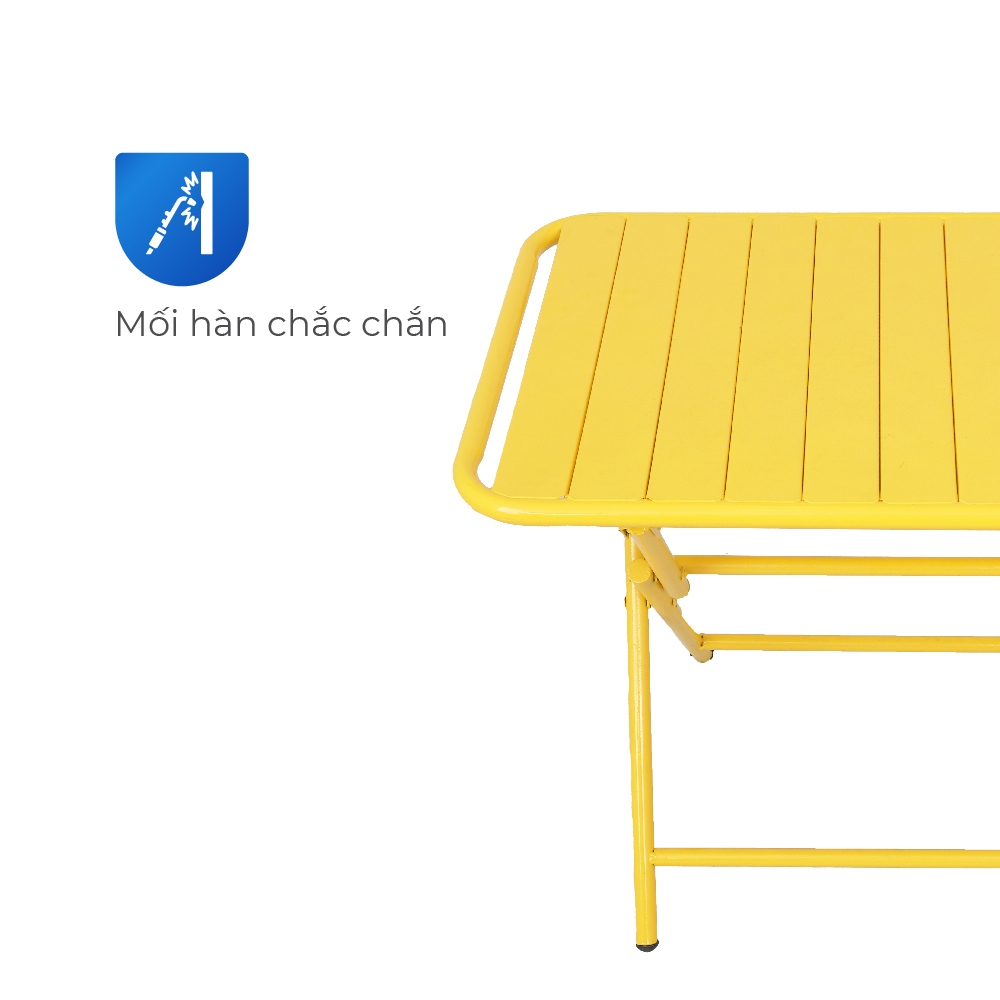 [HỎA TỐC] Bàn cà phê Beto Win QUI PHÚC, khung thép sơn tĩnh điện, gấp gọn linh hoạt, chắc chắn