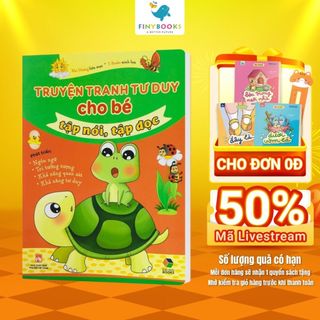 Sách - Truyện tranh tư duy cho bé tập nói, tập đọc -  Đại Mai Books