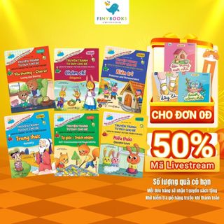 Sách - Combo Gieo mầm tính cách vun đắp tâm hồn: Truyện tranh tư duy cho bé song ngữ - Đại Mai