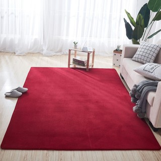 Thảm Tròn chụp ảnh ,decor phòng màu đỏ đô nhung nỉ JAFUMA 3 kích thước 80cm,1m,1m2