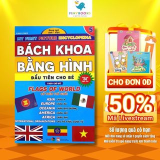 Sách - Bách khoa bằng hình đầu tiên cho bé theo chủ đề quyển 5 - song ngữ Anh Việt - Quét mã QR nghe đọc - Đại Mai Books