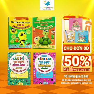 Sách - Truyện Tranh Phát Triển Tư Duy, Ngôn Ngữ Cho Bé Qua Hình Ảnh - Bìa cứng - Đại Mai Books
