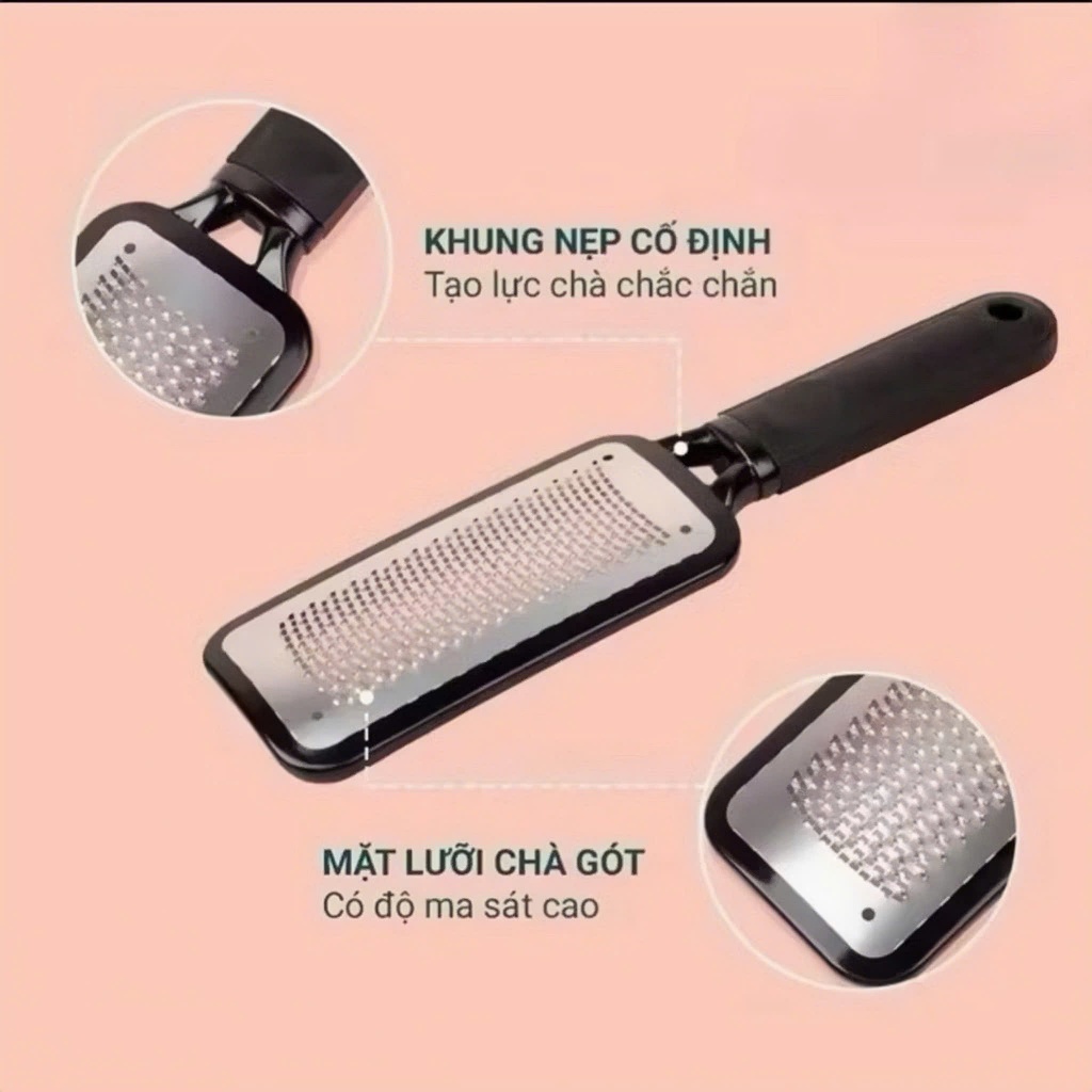 [GIÁ TỐT] Cây Chà Gót Chân + Kem Mềm Da Chuyên Dụng Cho Các Tiệm Nail và Spa