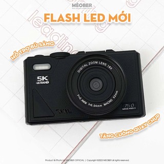 [New 2026] Máy Chụp Hình Digital MX10 5K UltraHD - Chụp giả lập màu phim 75MP, video 4K & 5 màn hình lật, WiFi by MèoBer