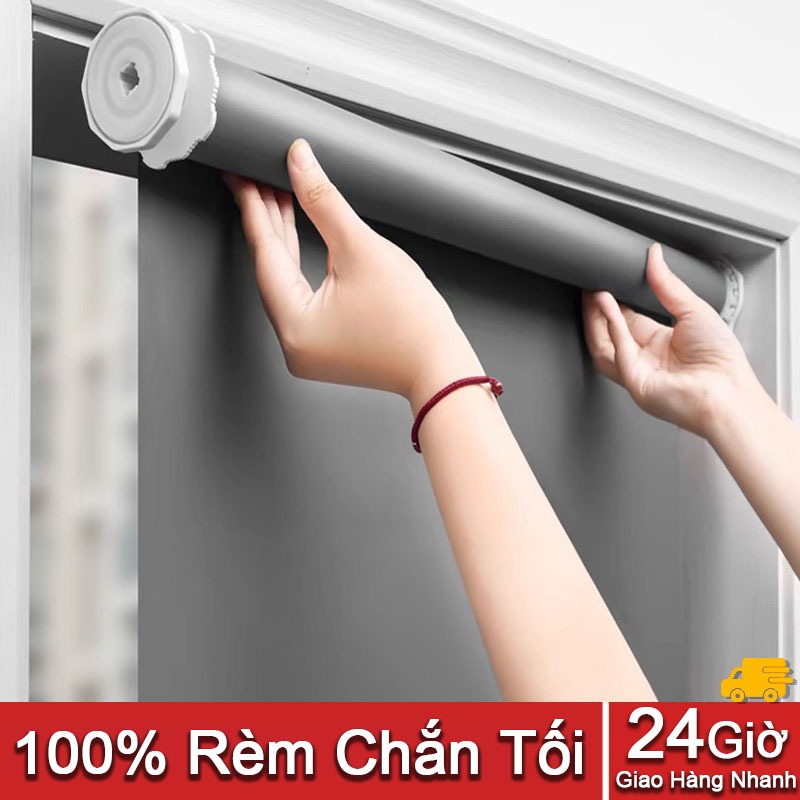 【100% Chắn Tối】Rèm Cuộn Cho Cửa Sổ - Rèm Hàn Quốc Nhiều Dụng Năng, Rèm ...