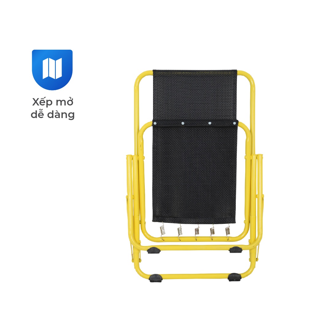 Ghế cà phê Win QUI PHÚC, lưng lưới cao, nâng đỡ tốt, thoáng khí, thoải mái, gấp gọn linh hoạt, dễ sử dụng