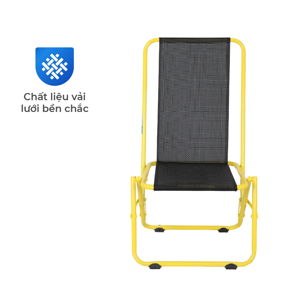 Ghế cà phê Win QUI PHÚC, lưng lưới cao, nâng đỡ tốt, thoáng khí, thoải mái, gấp gọn linh hoạt, dễ sử dụng