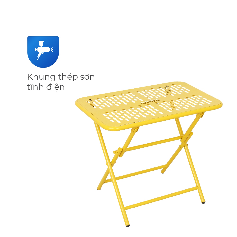 Bàn cà ghê Beto CNC Win QUI PHÚC, kích thước 40x60cm, khung thép gấp gọn linh hoạt, chắc chắn, tiết kiệm diện tích
