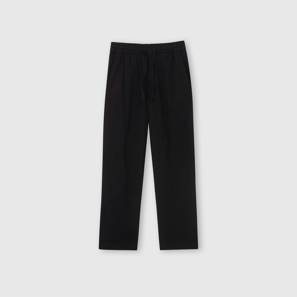 Quần Suông Ống Rộng Nam Nữ Vải Linen Unisex Dài Phom Relax Thoáng Mát Thoải Mái Thời Trang Cao Cấp D26