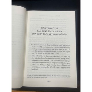 Sách T.E.T – Đào tạo giáo viên hiệu quả - Sổ tay những phương pháp xử lý nhân văn những vấn đề trong lớp học