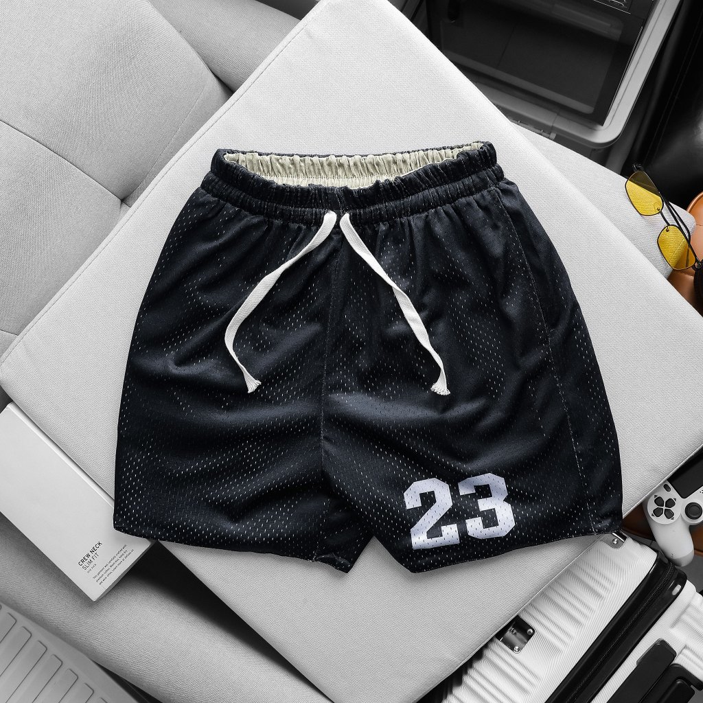 Quần bóng rổ Ragon mặt phong cánh jersey vải lưới, mesh, lussi thoáng mát - ACHANG Shop