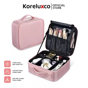 Cốp đựng Mỹ Phẩm Chuyên Nghiệp kích thước 26x23x10 cm Koreluxco Cốp đựng đồ trang điểm chống nước chống sốc