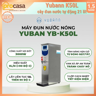 Máy - Cây đun nước nóng tự động Yubann K50L - 21 lít - 50 lít/h