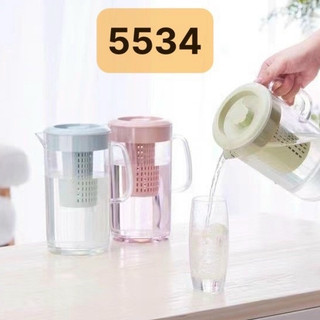 Bình đựng nước nhựa có lõi lọc trà 1700ml và 2000ml  cao cấp, ca nhựa PP có tay cầm nhập khẩu JKC CamCamHome