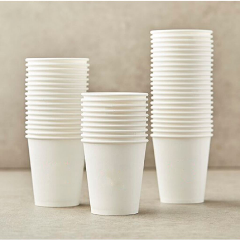 HWAMI Ly giấy lốc 50 cái Paper cups 종이컵大 50ea | Shopee Việt Nam