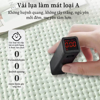Chiếu băng lạnh bọc chun cao cấp Mát mẻ và thoải mái Kháng khuẩn Không có mùi1m6 1m8 mềm - mịn - mát