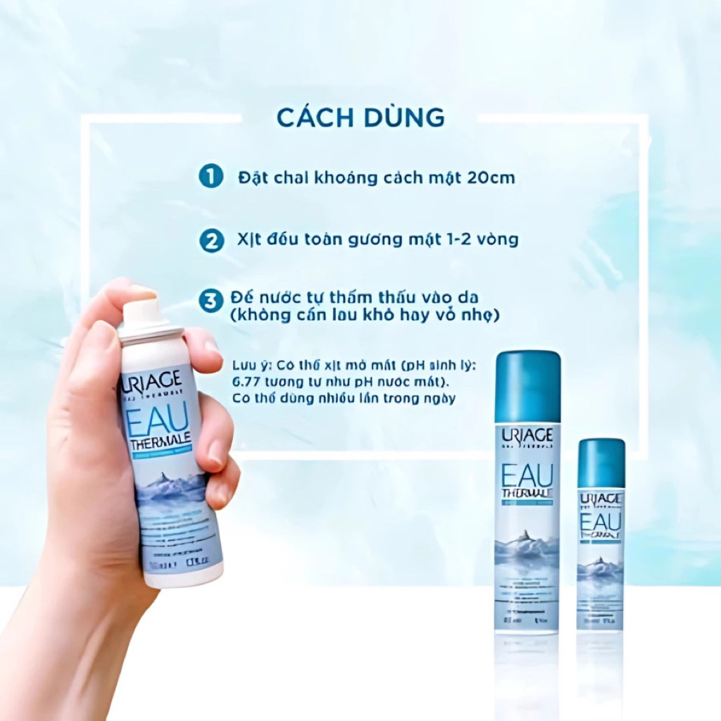 Full size Xịt khoáng Pháp Uriage 300ml