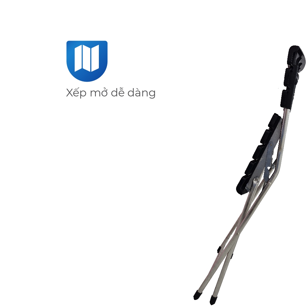Ghế cà phê gấp gọn QUI PHÚC, khung inox, chắc chắn, gấp gọn tiện lợi, dùng cho quán cà phê, du lịch