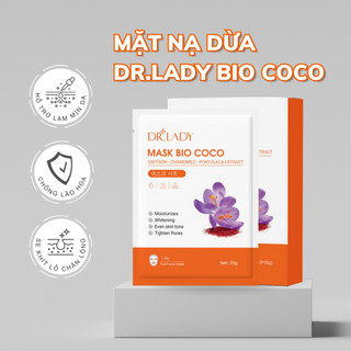 [Dr.Lady Chính Hãng] Mặt Nạ Dừa Dr.Lady Bio Coco Dưỡng Ẩm Da, Dưỡng Trắng Da, Giúp Làm Đều Màu Da