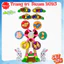 Vòng quay hạnh phúc , trang trí mầm non,Steam mầm non , Tranh góc , góc stream mầm non