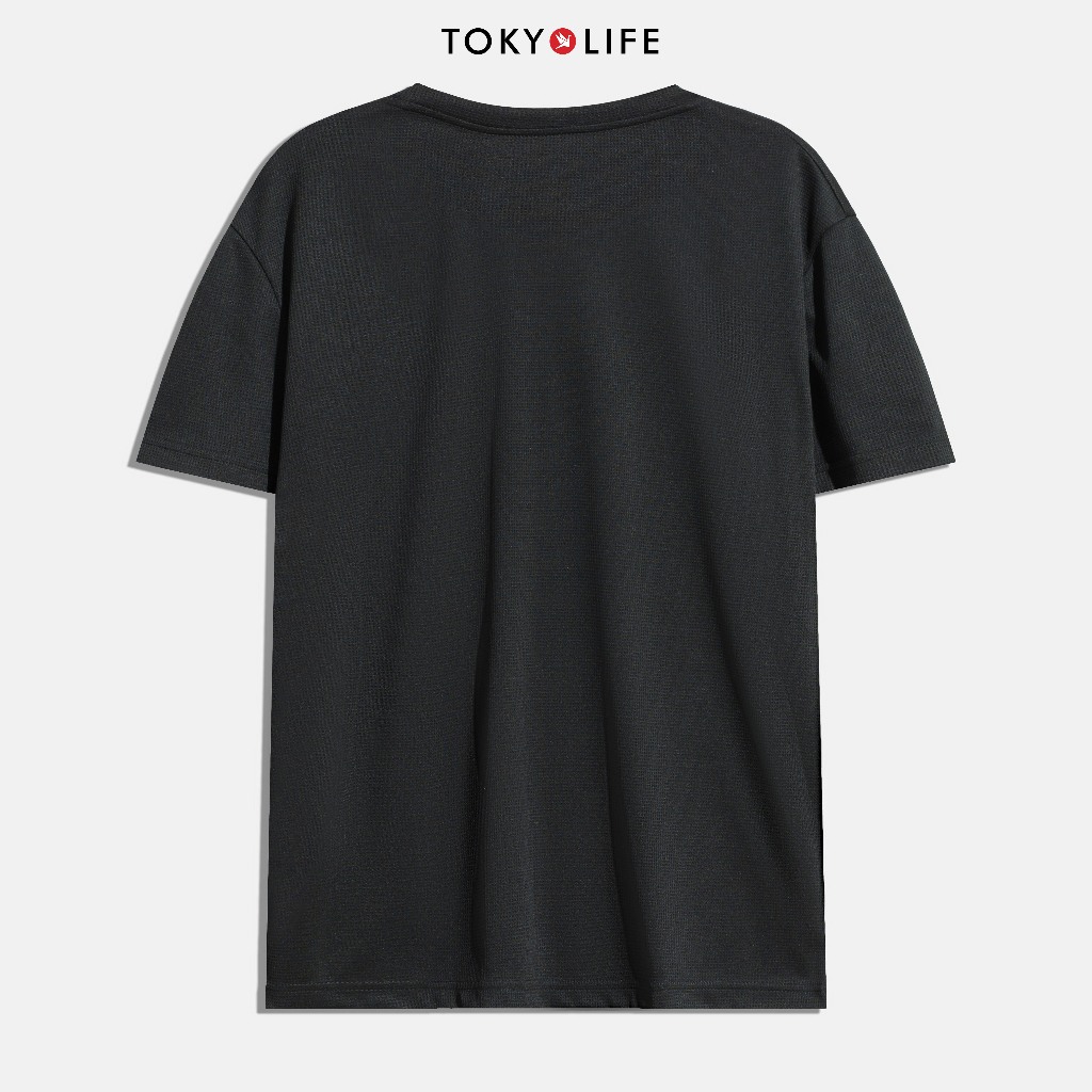 Áo Thun Nam Cổ Tròn Dáng Suông Phong Cách Thể Thao Năng Động Thoáng Khí 40004747 - TOKYOLIFE