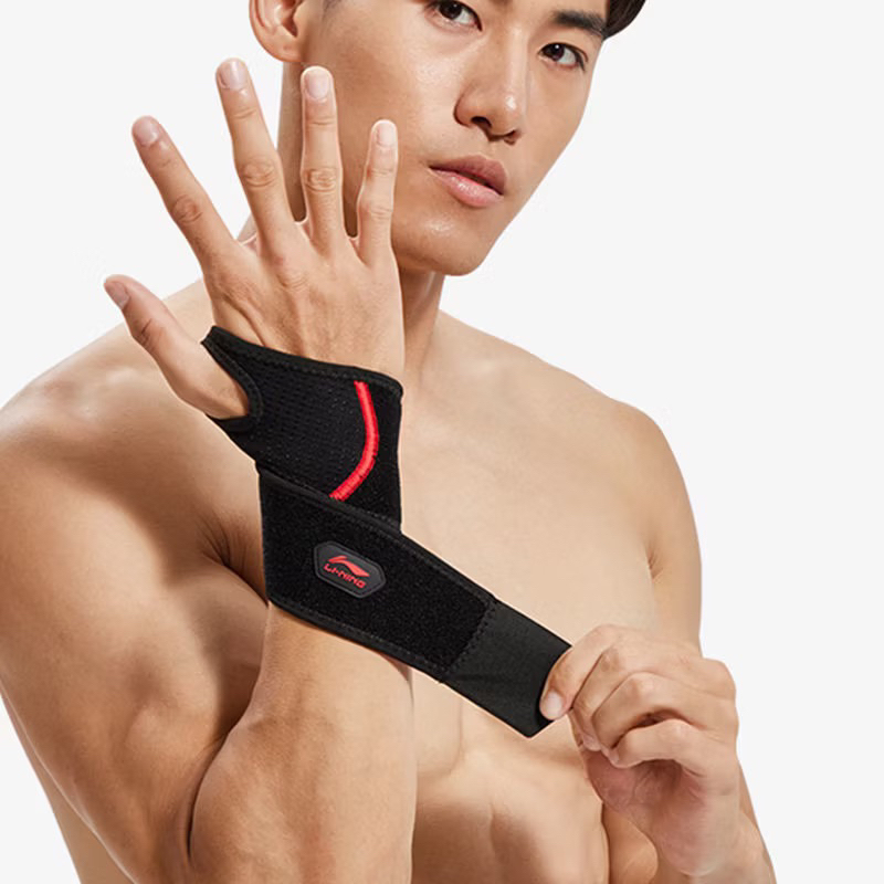 🆘NEW🆘Băng cuốn cổ tay Li-ning, bảo vệ cổ tay, phòng ngừa chấn thương LQAM654-1.