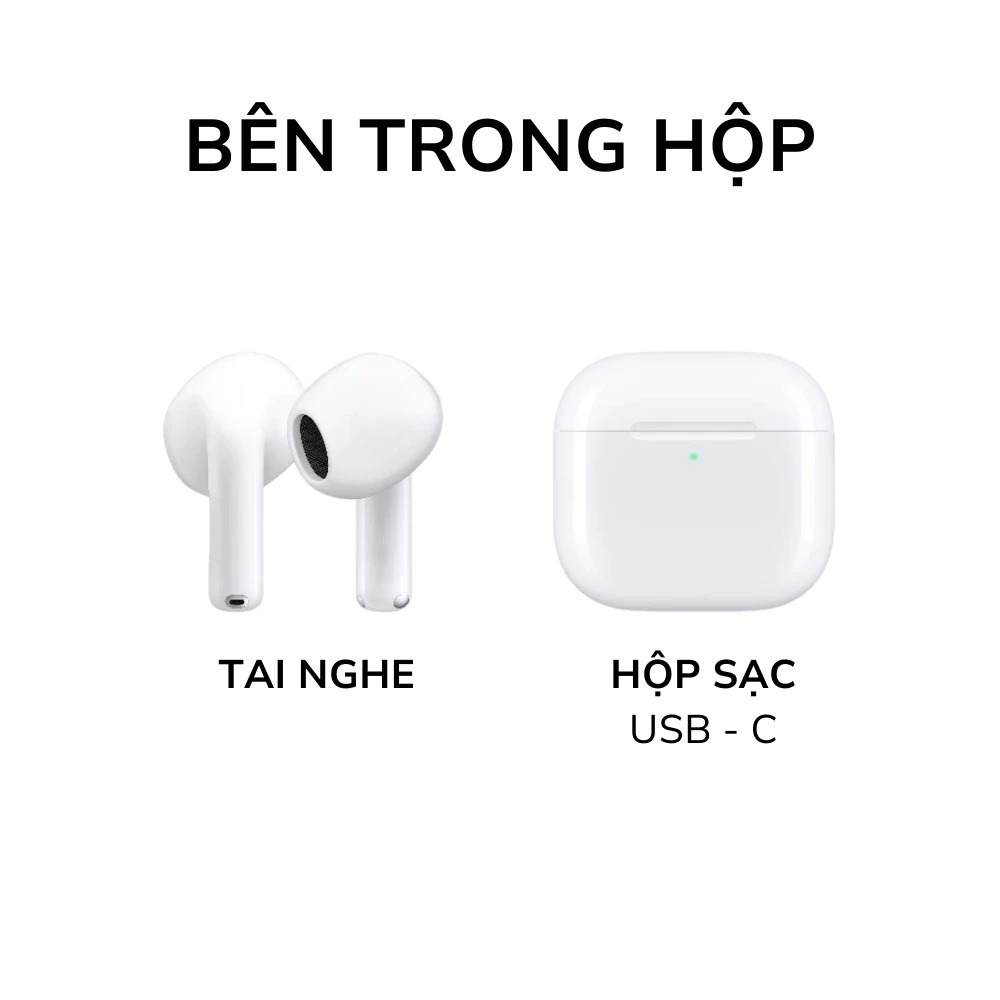 Tai nghe Bluetooth Không Dây AP 4 Bản 8H Định Vị Đổi Tên Nghe Nhạc Dùng Cho Mọi Dòng Máy Bảo Hành.
