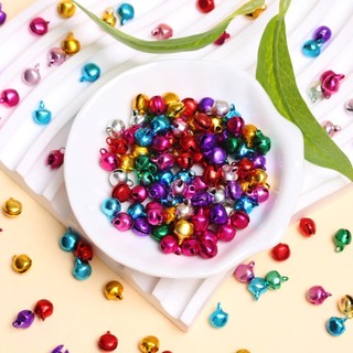 Chuông bạc lục lạc 6mm làm charm gắng vòng tay handmade,làm chuông, phụ kiện trang trí decor đa dụng