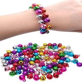 Chuông bạc lục lạc 6mm làm charm gắng vòng tay handmade,làm chuông, phụ kiện trang trí decor đa dụng