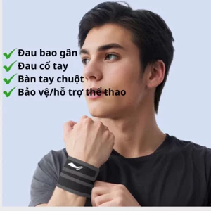 🆘NEW🆘Băng cuốn cổ tay Li-ning bảo vệ cổ tay, phòng ngừa chấn thương LDEU192